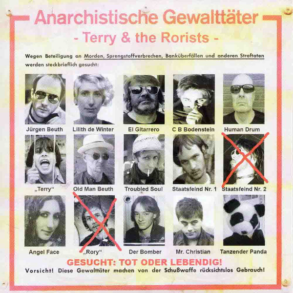 Terry & The Rorists - Boycott Germany 7" (Blitzkrieg Pop! Records)