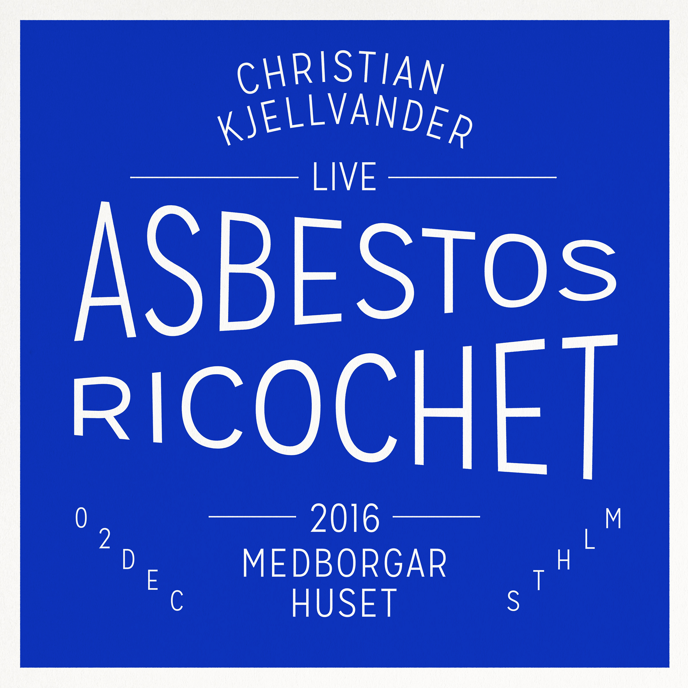 Christian Kjellvander - Asbestos Ricochet (vinyl)