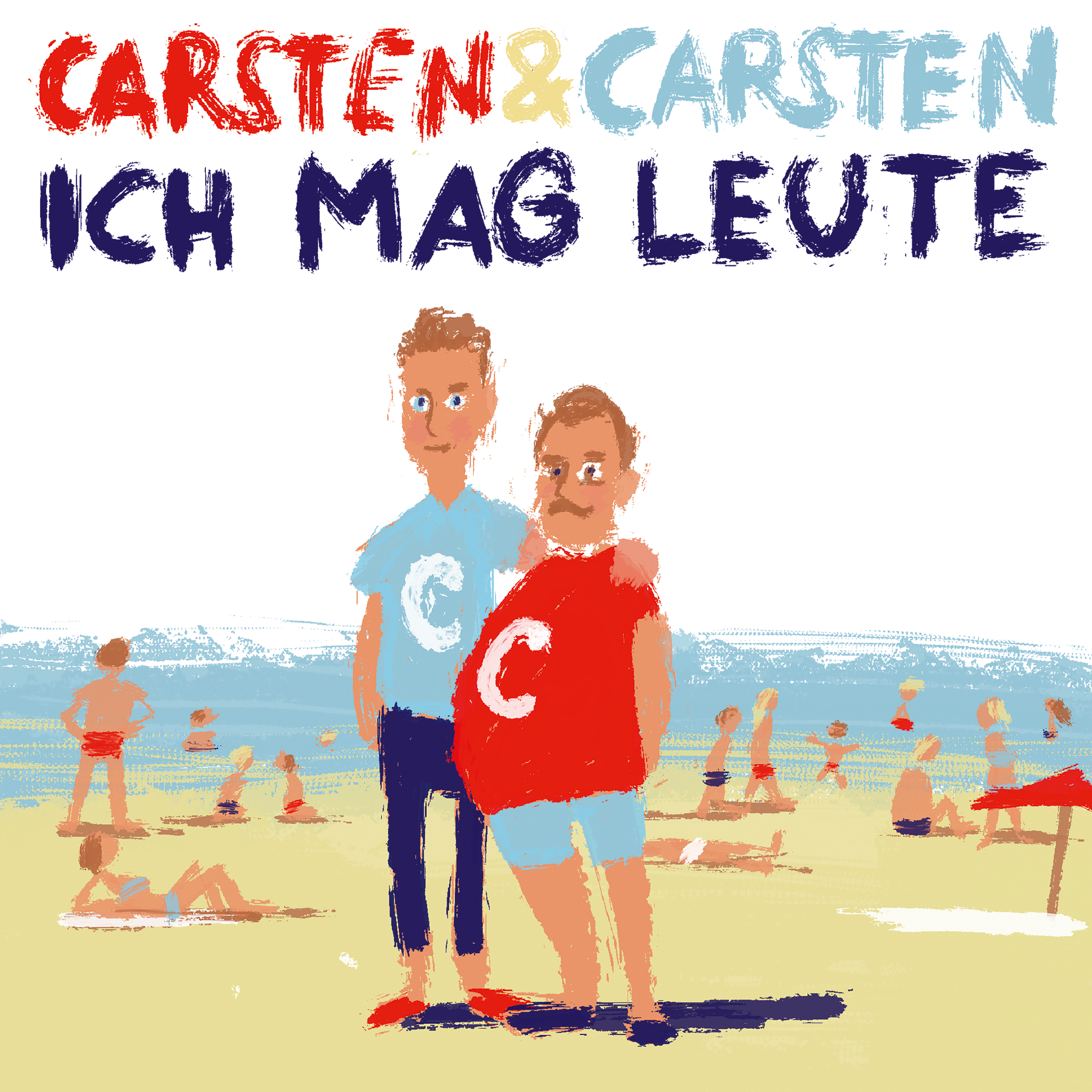 Carsten & Carsten - Ich mag Leute 7" Vinyl