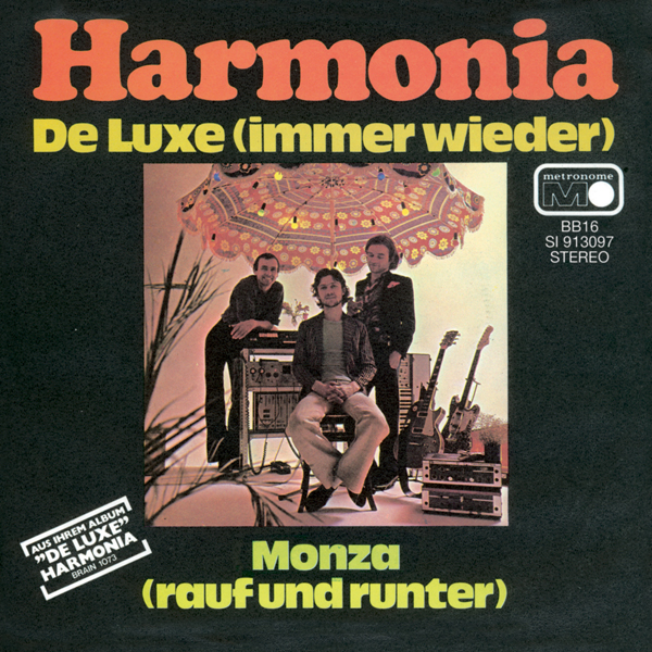 Harmonia - De Luxe (immer wieder) / Monza (rauf und runter). 7" Vinyl