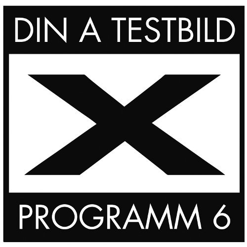 DIN A Testbild - Programm 6