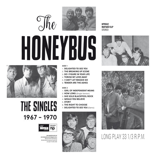 The Honeybus - Singles 1967- 1970 LP (Mapache)
